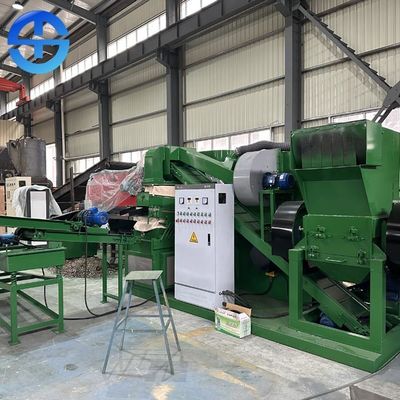 99.9% de Kabeldraad van het zuiverheidskoper Recyclingsmachine voor 0,1 - 20mm Draden 400kg/H
