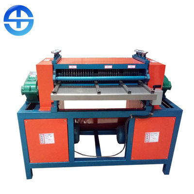 380v radiator van de het Afvalauto van de Recyclingsmachine de Radiatorseparator met Ontvezelmachine