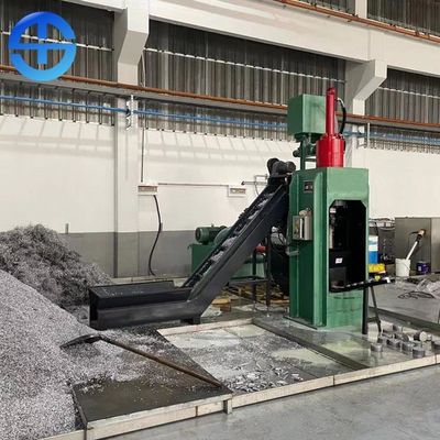 φ80mm de Persmachine van het rol Hydraulische Briketteren voor het Profiel van de Aluminiumlegering