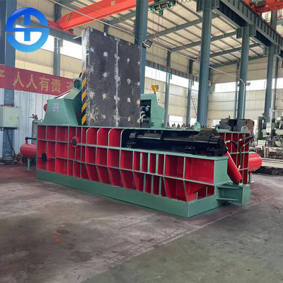 250 Ton Pressure Metal Scrap Baling Machine 500*500mm Baalgrootte