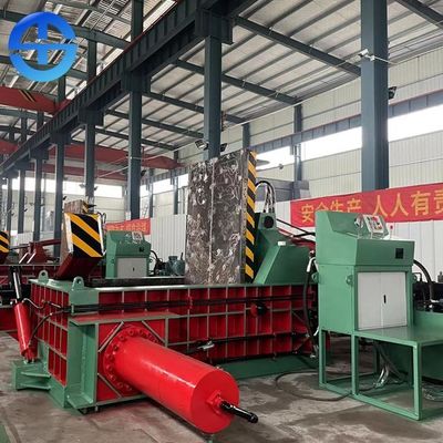 250 Ton Pressure Metal Scrap Baling Machine 500*500mm Baalgrootte