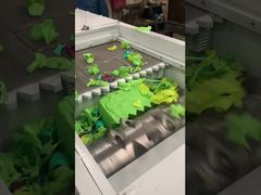 Single shaft shredder machine for plastic