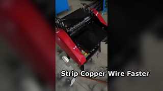 Koperdraadstripmachine Werkvideo | Snel en eenvoudig koperherstel